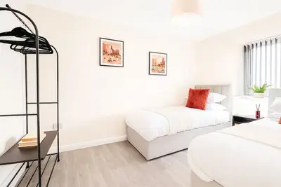 Image de Cardiff 3br Apartment| Contractors | Sleeps 8