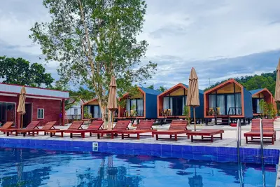 Image de Beach  just a few steps away, offering easy access to the island’s attractions.