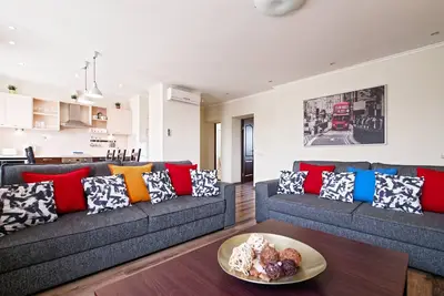 Image de Two bedrooms, Two double beds, 8 persons