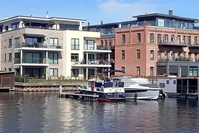 Image de Comfortable vacation apartment - Seerose - with sauna & fireplace on Lake Malchow