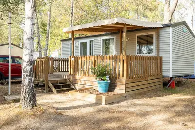 Image de Mobil-home 35m² avec terrasse pour 5 personnes