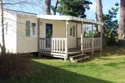 Image de Mobil-home confortable avec terrasse pour 4 personnes à Tréguennec