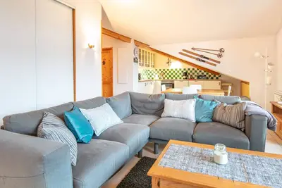 Image de Splendide appartement, 3 chb, 6 pers, balcon vue montagne