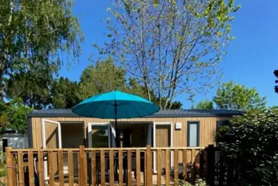Image de ZEcamping 4* familial espace aquatique mobil-home Tv Lv Bbq 33m2