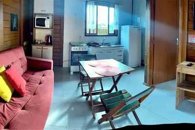 Image de Refuge Charmant à Praia do Rosa – Chalet Praia do Ouvidor | Rose Mar Moradas