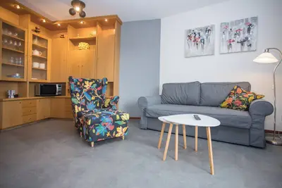 Image de Comfortable apartment with beautiful views, just five minutes’ walk from the centre and the ski slope.