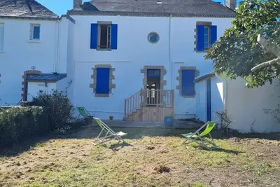 Image de Maison familiale charme 8 pers, St-Gildas de Rhuys, jardin clos