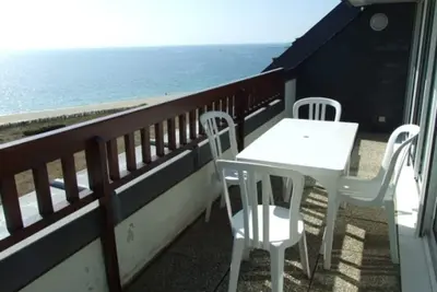 Image de Duplex 6 pers, accès direct plage à Arzon