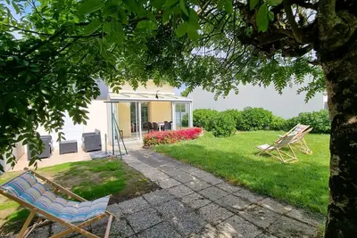 Image de Maison rénovée, proche plage Kerfontaine, 6 pers. , animaux admis, 3 chambres