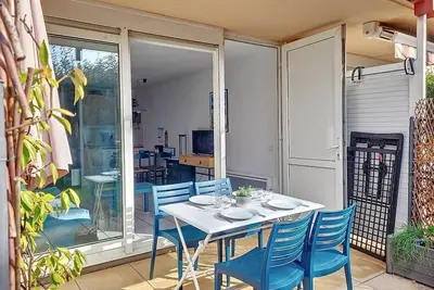 Image de Studio cabine 4 pers avec terrasse à Vieux Boucau