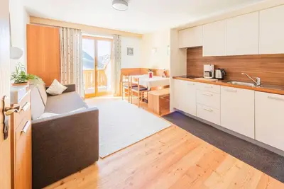 Image de Appartement 'Inner Glieshof St Martin' avec vue sur la montagne, terrasse commune et Wi-Fi