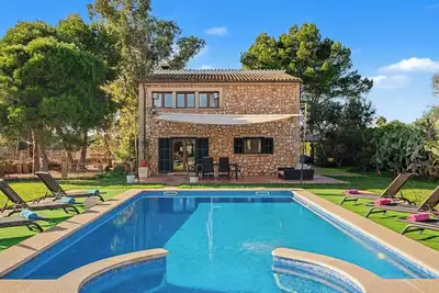 Image de Villa Angela: Mediterranean tranquillity with pool near Es Trenc beach