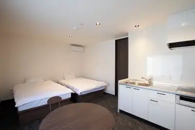 Image de 101Sunny and quiet Semidouble twin room with kitchen / Matsumoto City Nagano