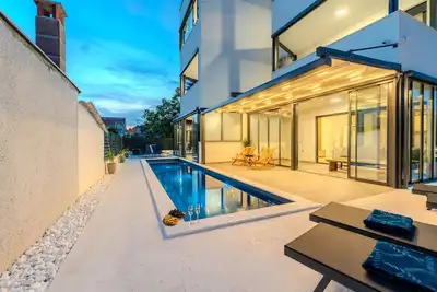 Image de Appartement confortable à Zadar avec piscine chauffée