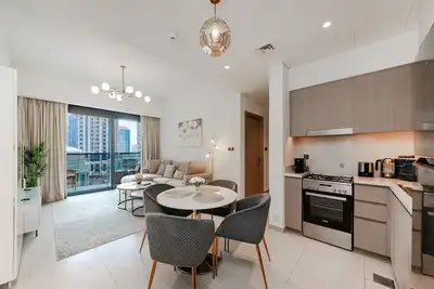 Image de Cozy 1br 5 minutes walk from Burj Khalifa