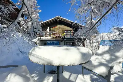 Image de Chalet cosy, vue Alpes, cheminée & grande terrasse