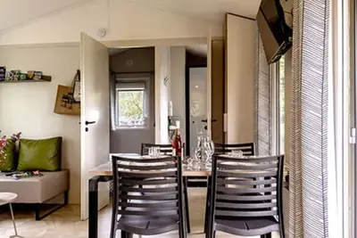 Image de Mobil-home avec terrasse à Pordic pour 4 personnes