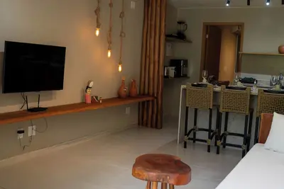 Image de Apt Charme do Toque de Milagres - Villa Manah