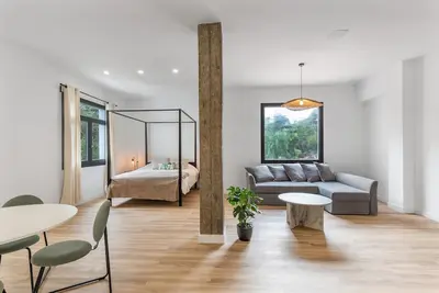 Image de Appartement de vacances '5' avec vue sur la montagne, terrasse et jardin partagés