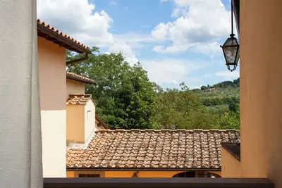 Image de Joli appartement pour 6 personnes avec climatisation, Wifi, piscine et Tv, près de Florence