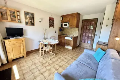 Image de Studio + alcôve, 4 couchages, Megeve