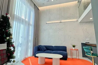 Image de High-floor luxury loft with a private terrace and panoramic Han River view