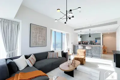 Image de Modern 2br Haven in Golf Gate | Pool & Gym Access