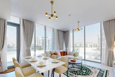 Image de Serene 3 Bed Haven l Private Beach l District One
