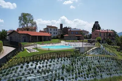 Image de Appartement spacieux à Poppi avec piscine partagée
