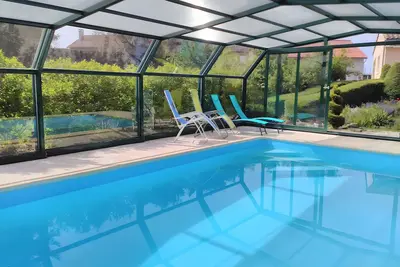 Image de Gîte Le Campet : maison de vacances avec vue montagne, Wi-Fi et climatisation