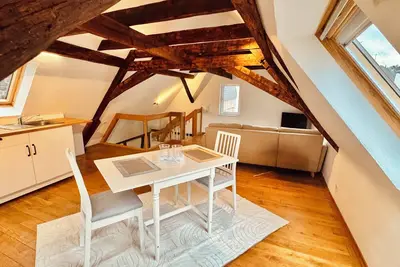 Image de New beautifully situated apartment in a half-timbered house on the Rhine