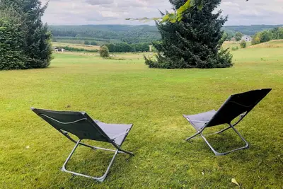 Image de Gîte au calme entre les collines et la forêt. Sauna et Animaux acceptés.
