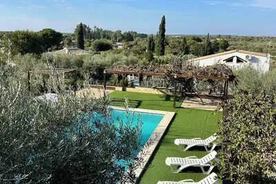 Image de Alba cottages (Casa rural Castillo) with private swimming pool.