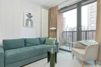 Image de Łąkowa 60h Gdańsk | Elegant Apartment | Underground Parking | Balcony