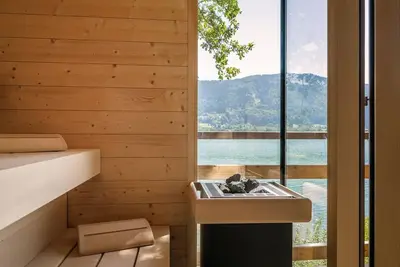 Image de Design apartment 2 - upper floor. - SeeZeit on Lake Ossiach