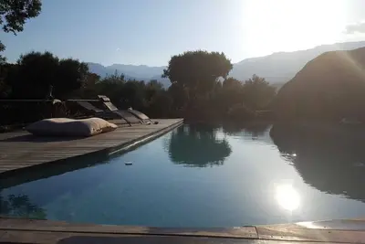 Image de Bergerie Avec Piscine Quelques Mn Des Plages Palombaggia, Santa Giulia, Montagne.