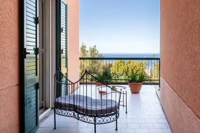 Image de Appartement « Terrazzo Eucalipto » avec vue mer, Wi-Fi et climatisation