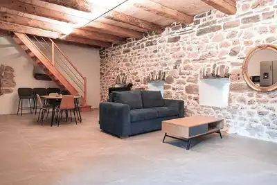 Image de Gîte de campagne au cœur du Larzac avec vue imprenable sur le Viaduc de Millau