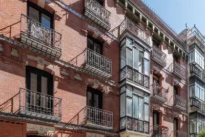 Image de Centrally located apartment 7 min from Puerta del Sol with A/C, WiFi and 3 guests