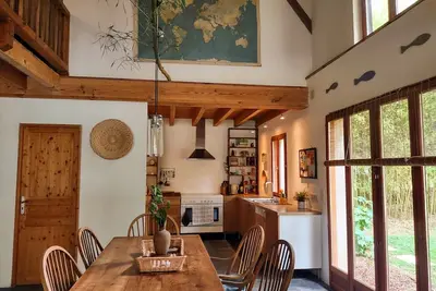 Image de The tranquil 3-bedroom Lake Cottage in charming Créon-d'Armagnac awaits you