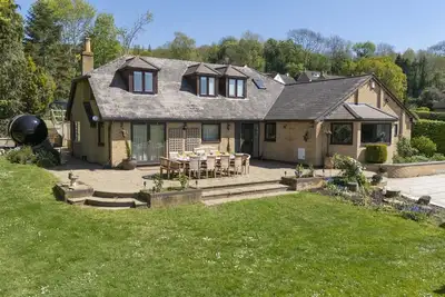 Image de Prestige-Maison-Sdb privée avec baignoire et douche-Vue sur la campagne
