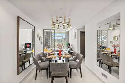 Image de Canalfront apartment - Burj Khalifa view - Business Bay