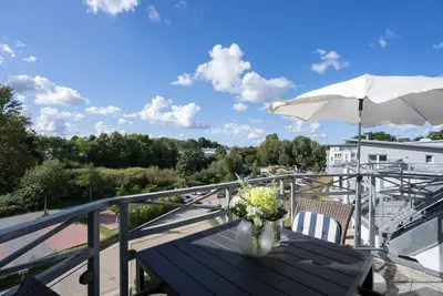 Image de Comfortable apartment with balcony near the beach in the Hanseatenresidenz Scharbe