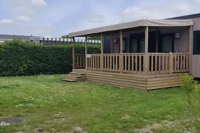 Image de Mobilhome 3 chambres 2 salles de bain climatisé Baie de somme Piscine