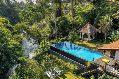 Image de Bali - Laidback Haven in Ubud with River & Jungle View
