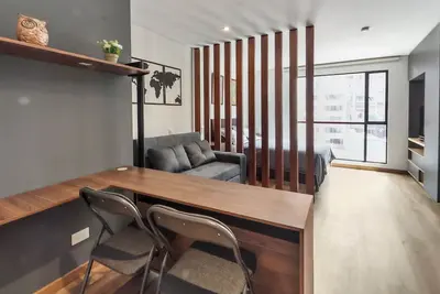 Image de Apartaestudio Moderno, Centro Internacional Bogotá, Edificio Teik,