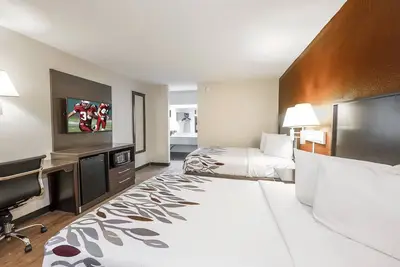 Image de Relaxing Room Ideal for Families – Kids Stay Free + Patio Access + Soundproofed