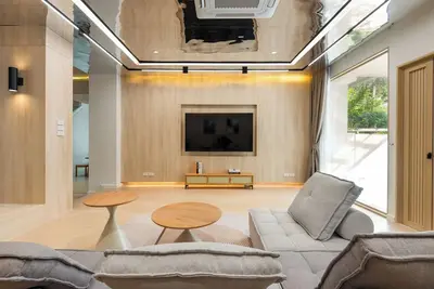 Image de Spacieuse maison Muji de 4 chambres avec loft et piscine à Ekkamai