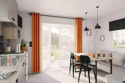 Image de in Hohenlychen mit Grill, Loggia 5 by Interhome