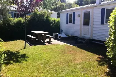 Image de Mobil home 30m² 2 Chambres N° 58 Samedi/Samedi 4 pers 4 personnes